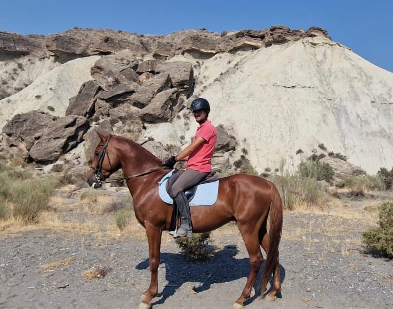 Paseo a caballo por el Desierto de Tabernas