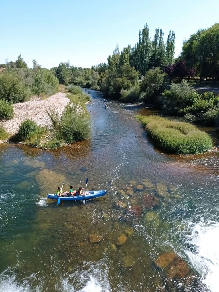 descenso en canoa
